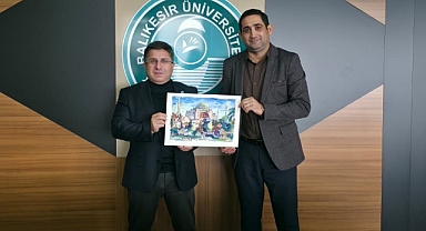 Rektör Oğurlu, Orhun Programının İlk Konuk Akademisyenini Kabul Etti