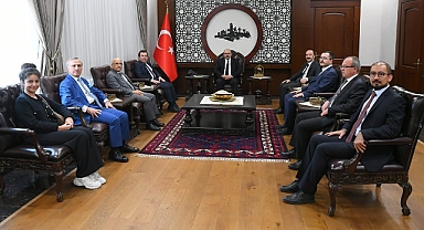 Sanayi ve Teknoloji Bakanlığı Heyetinden Balıkesir Valisi İsmail Ustaoğlu’na Ziyaret