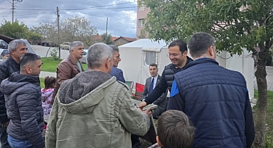 Sındırgı Belediyesi’nden Depremzede Vatandaşlara Moral Ziyareti