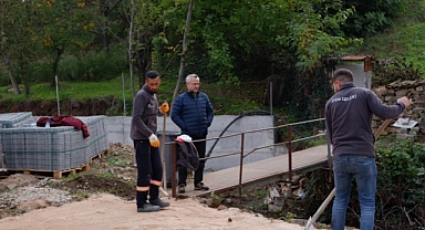 Susurluk Belediye Başkanı Hakan Yıldırım Semizel, Kırsal Mahallelerde Devam Eden Çalışmaları Yerinde İnceledi
