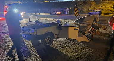 Trafik Kazasında Faciadan Dönüldü: Yaralılar Kendi İmkânlarıyla Kurtuldu