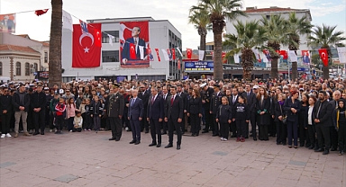 Ulu Önder Atatürk, Ayvalık’ta Minnet ve Özlemle Anıldı