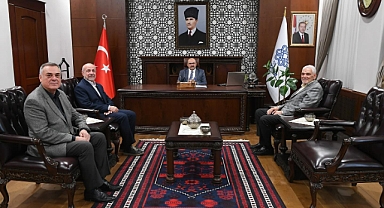 Vali İsmail Ustaoğlu’na Peş Peşe Ziyaretler: İş Dünyası, Sivil Toplum ve Akademiden Yoğun İlgi