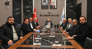 Vali Ustaoğlu’na Bandırma’dan Çifte STK Ziyareti