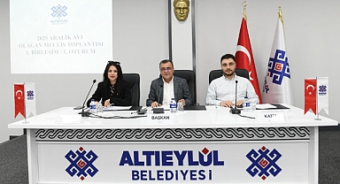 Altıeylül Belediyesi Aralık Ayı Meclis Toplantısı Gerçekleştirildi