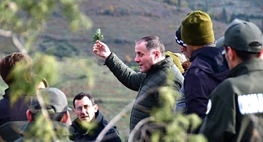 Balıkesir’de Fidan Dikim Eğitimleri Sahada Uygulandı