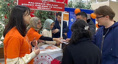 Balıkesir’de Üniversite Gençliğine Şiddetle Mücadele Bilgilendirmesi