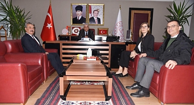 Balıkesir İl Millî Eğitim Müdürü Selehattin Kal’a Kurumlardan Peş Peşe Hayırlı Olsun Ziyaretleri