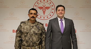 Balıkesir İl Sağlık Müdürü Dr. Miraç Çavdar’a Hayırlı Olsun Ziyareti