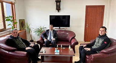 Balıkesir Orman Bölge Müdürü Musa Şen’den İvrindi Kaymakamı Faruk Atar’a Ziyaret