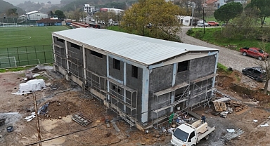 Balya’da Kapalı Spor Salonu Çalışmaları Hızlandı: İlçe Spor Altyapısında Yeni Dönem