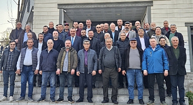 Balya’da Ortak Akıl Toplantısı: İl Başkanı Aydemir Sahada