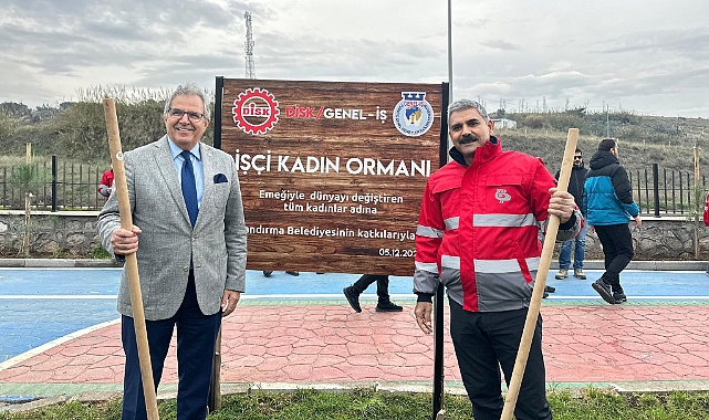 Bandırma’da “İşçi Kadın Ormanı” Hayata Geçti: 250 Fidan Toprakla Buluştu