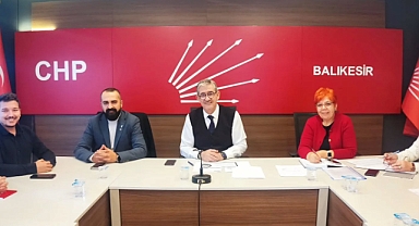 CHP Balıkesir İl Örgütünde Aralık Mesaisi: Köybaşı “İktidar Hedefine Kararlılıkla Yürüyoruz”