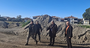 Edremit’te Yangın Sonrası Temizlik ve İnceleme