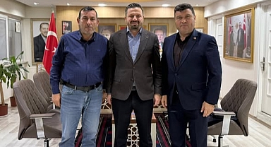 Muhtarlar ve Teşkilat Temsilcileri Aydemir’i Ziyaret Etti