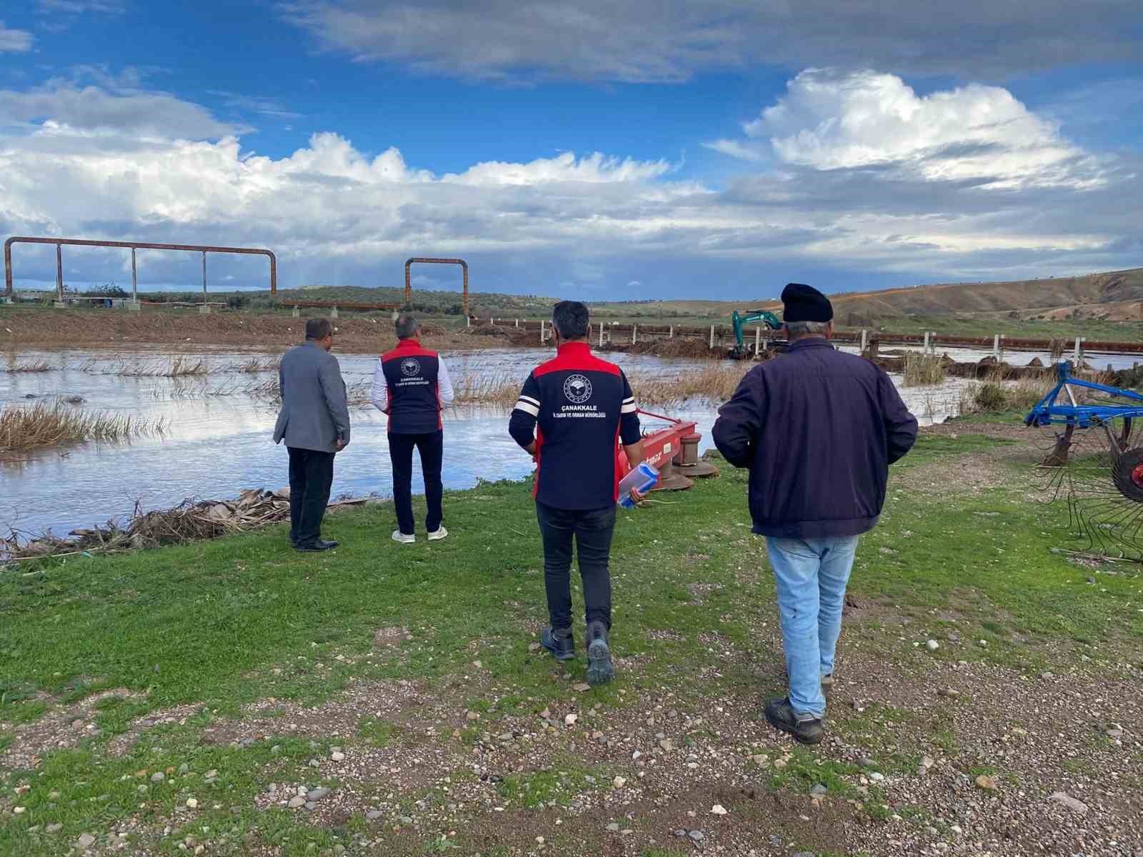 Çanakkale'de Yağışların Olası Zararlarına Karşı Tedbir Alınıyor