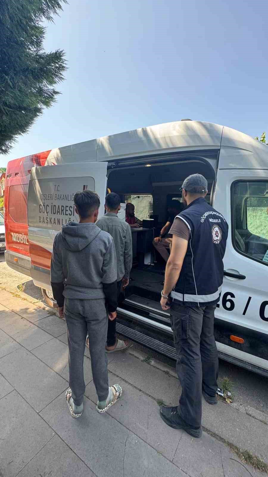 Eskişehir'de Düzensiz Göç Denetimleri