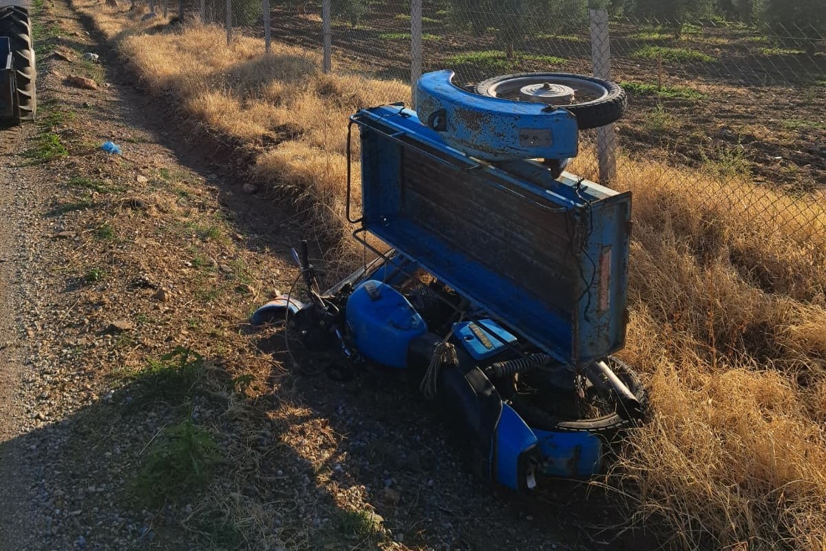 Salihli'de Sepetli Motosiklet Kazası Sonucu Acı Kayıp