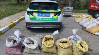 1 ton 800 kilogram salyangoz ele geçirildi - Aydın