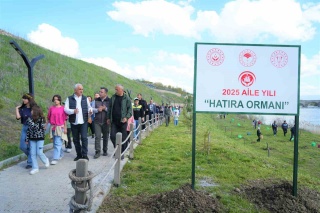 2025 Aile Yılı Hatıra Ormanı Muş'ta Dikildi