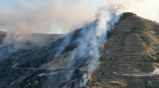 Afyonkarahisar Orman Yangını: Kontrol Altında