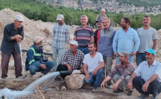 Ahmet Tarım'ın Çabalarıyla Ermenek Kazancı'da Su Sevinci