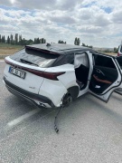 Alaca Kavşağında Kaza: Panelvan ile Cip Çarpıştı