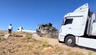 Ankara'da Zırhlı Tank Kurtarıcı Operasyonu