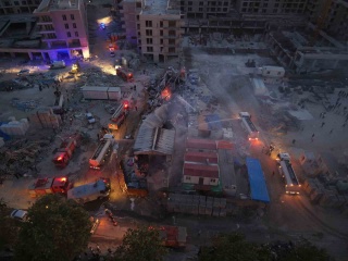 Antakya'da Prefabrik Yatakhanede Yangın Şoku