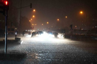 Atakum'da Kuvvetli Yağış ve Altyapı Çalışmaları