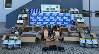 Aydın'da makaron operasyonu: 1 milyon 135 bin ele geçirildi