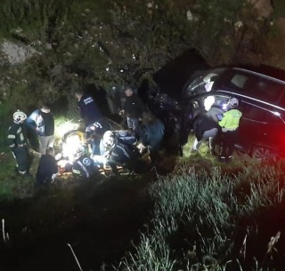 Başkarcı Mahallesi'nde Korkutucu Kaza: Uçurumdan Düşen Araçta Can Pazarı