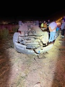 Batman'da Kontrolünü Kaybeden Araç Takla Attı