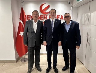 Beyağaç Belediye Başkanı Sezayi Pütün, Yeniden Refah Partisi Genel Başkanı ile Bir Araya Geldi