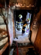 Bilecik'te İki Katlı Evde Çıkan Yangın Kısa Sürede Söndürüldü