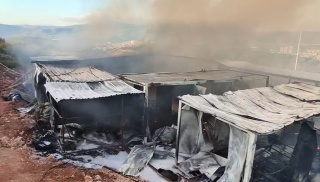 Bilecik'te Konteyner Yangını Panik Yarattı