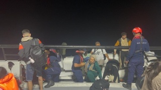 Bodrum Açıklarında Düzensiz Göçmen Operasyonu