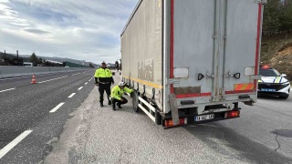 Bolu Dağı'nda Kış Lastiği Denetimi ve Ağır Yaptırımlar