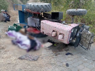 Bozköy Mahallesi'nde Üzücü Traktör Kazası