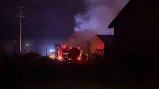 Bursa Kestel İlçesinde Mobilya İmalathanesinde Yangın Çıktı