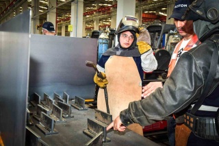 Bursa'da Kadınlar Kaynak Ustası Oluyor