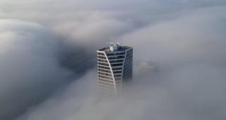 Bursa’da Sis Altında Masalsı Manzaralar