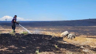 Bursa'da Tarım Arazilerinde Büyük Yangın!