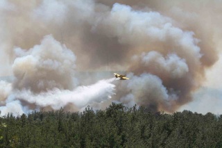 Çanakkale Ormanlarında Korkutan Yangın