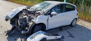 Çanakkale'de Kontrol Kaybı Sonucu Gelen Kaza