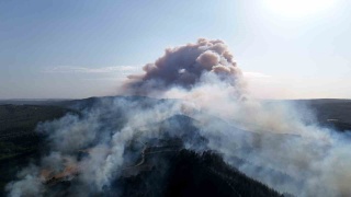 Çanakkale'deki Orman Yangını ile Mücadele