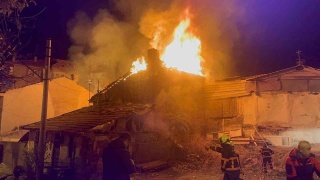 Çankırı'da Alevlerin Ardında Kalan Evler