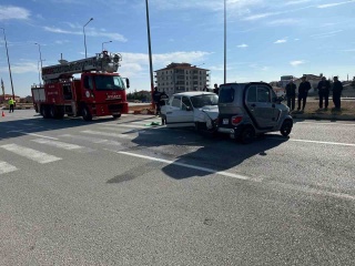 Çorum'da Elektrikli Araç Kazası