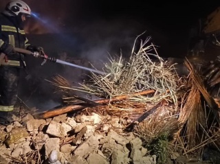 Denizli'de Çıkan Yangın Kısa Sürede Söndürüldü